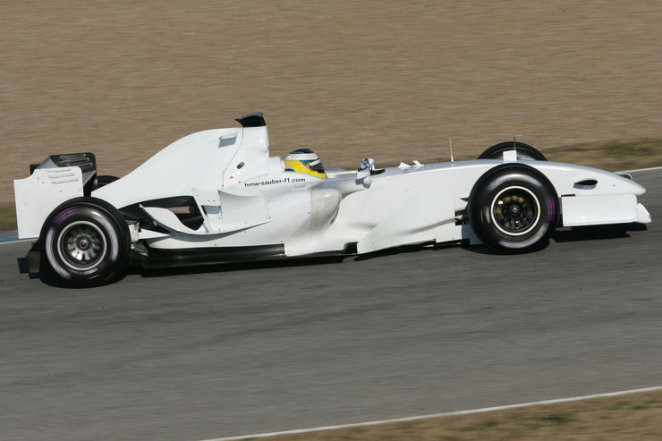 Sauber C24, jan. 2006