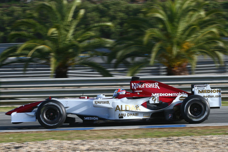 Force India VJM01, 2008